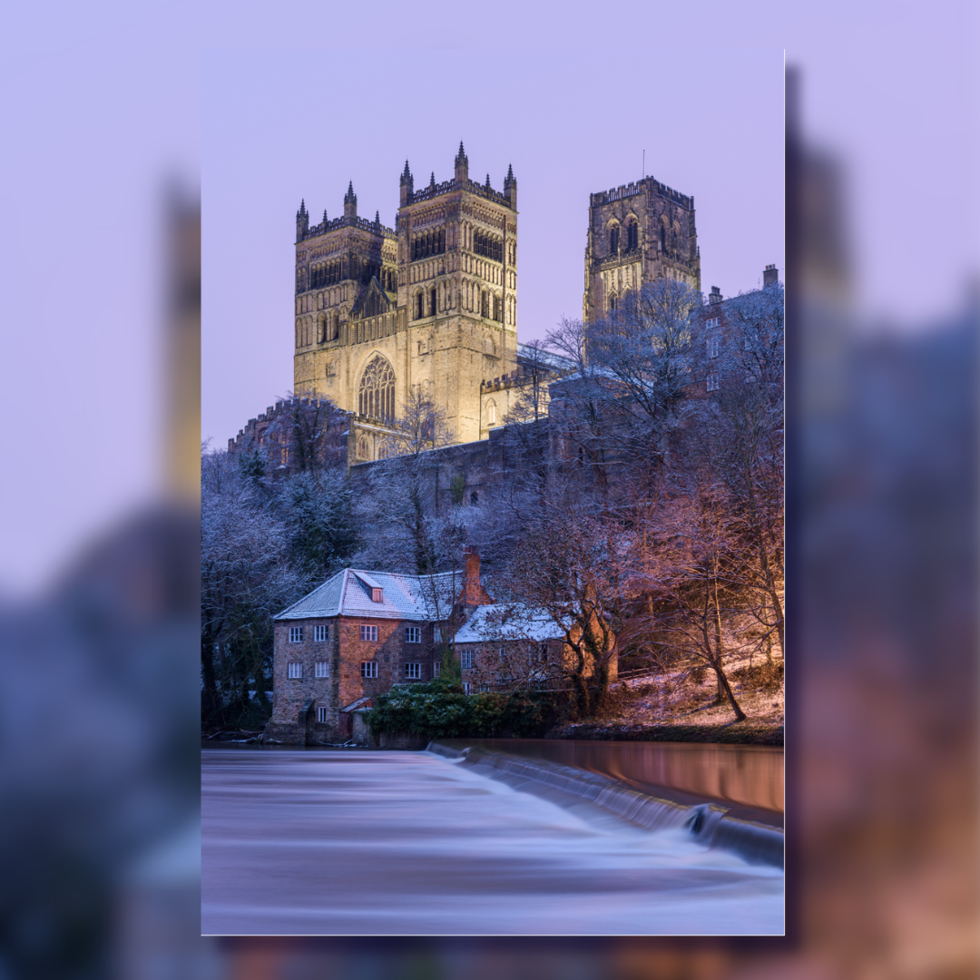 Durham Cathedral in the Snow