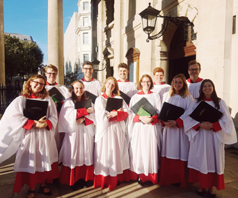 Choral Scholars from St Martin in the Fields