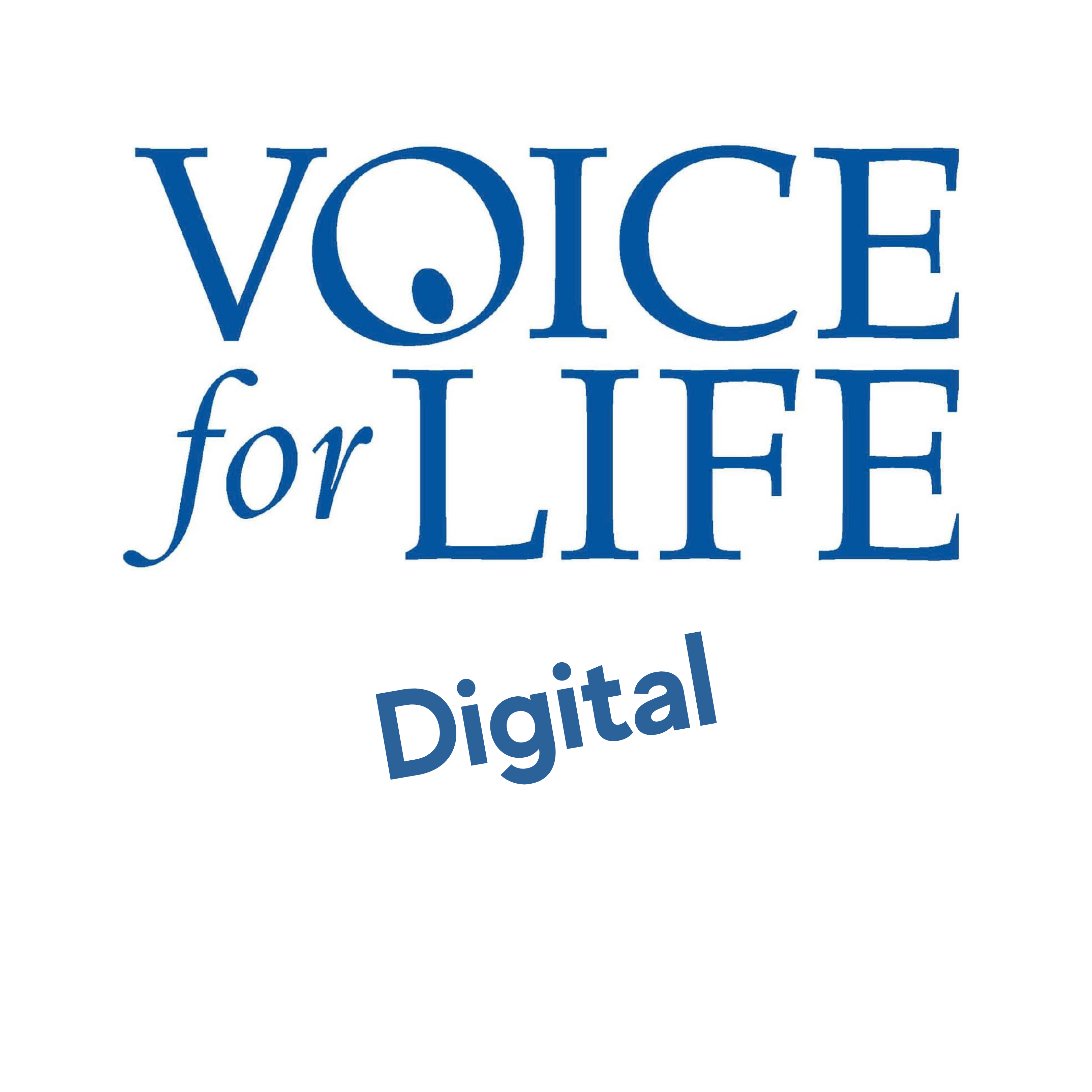 Voice for Life Digital Logo