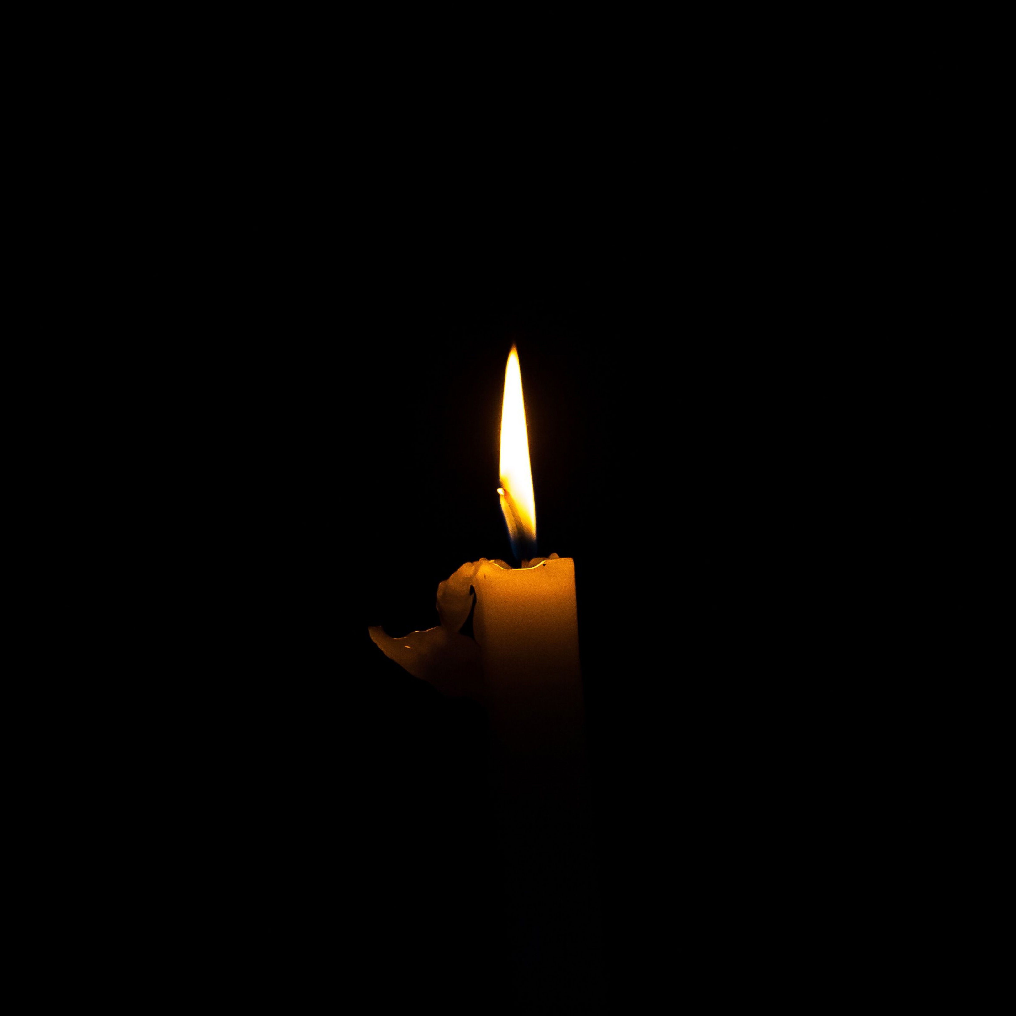 candle in the darkness