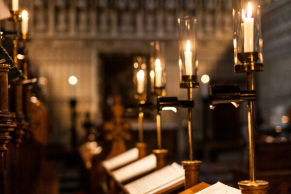 Choir stalls at Magdalen College, Oxford