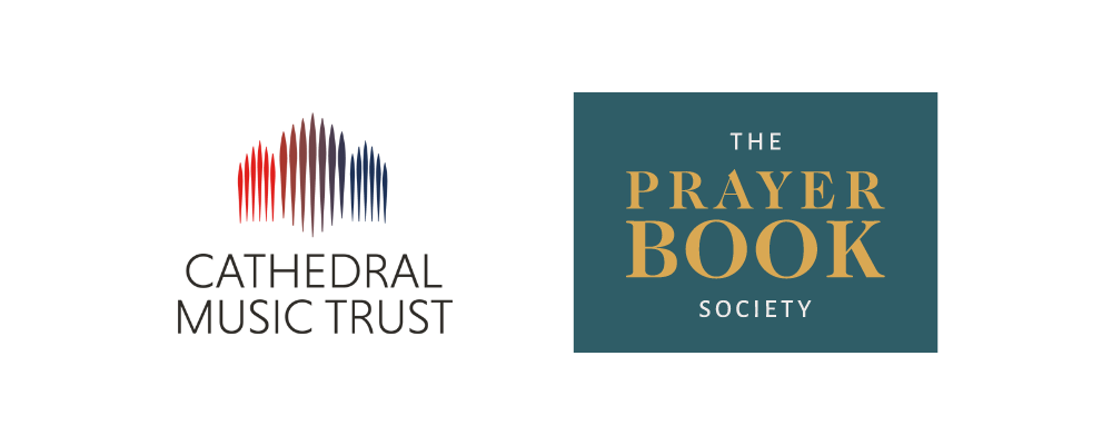 Cathedral Music Trust and The Prayer Book Society logos