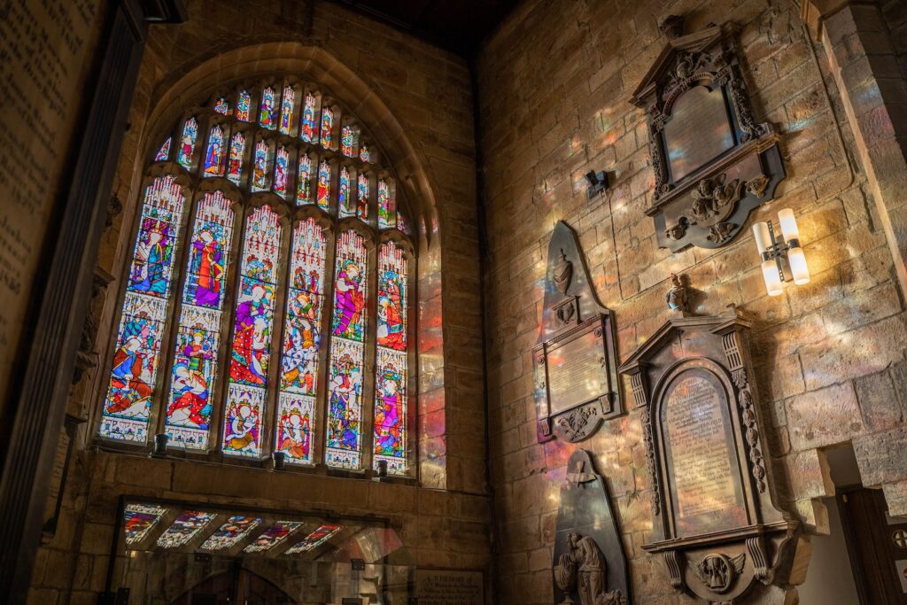 Inside Bradford Cathedral